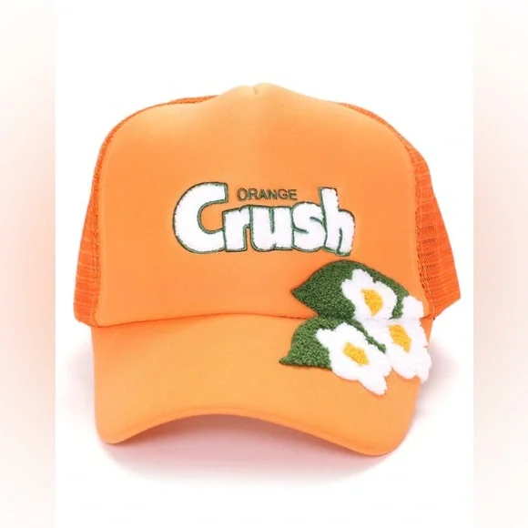 NWOT RARE “Organge Crush” Trucker Hat OS - Picture 11 of 11